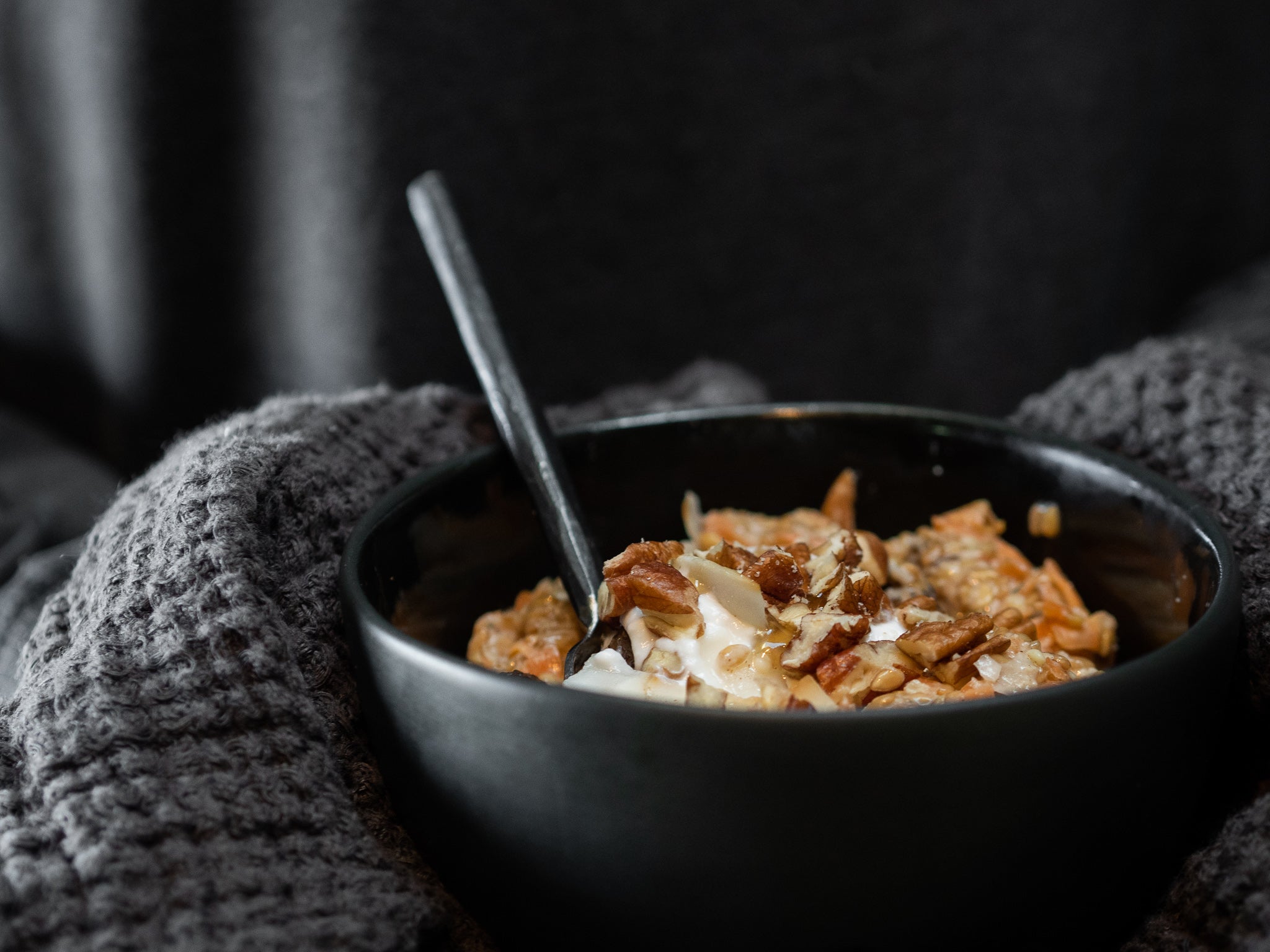 Warm Carrot Cake Breakfast Pudding – Shack Palace