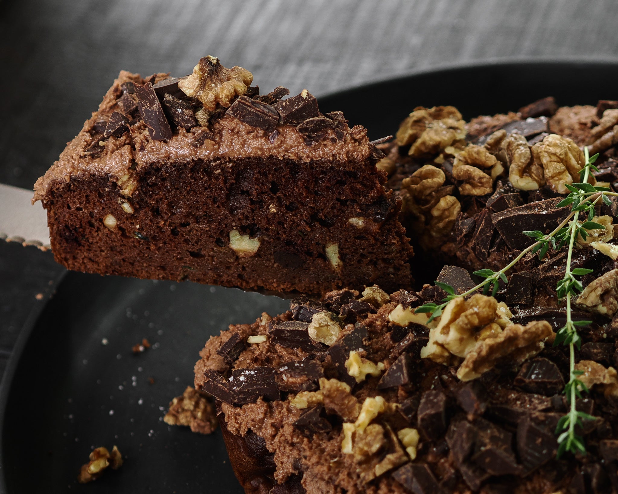 Chocolate Zucchini &amp; Walnut Cake
&ndash; Shack Palace