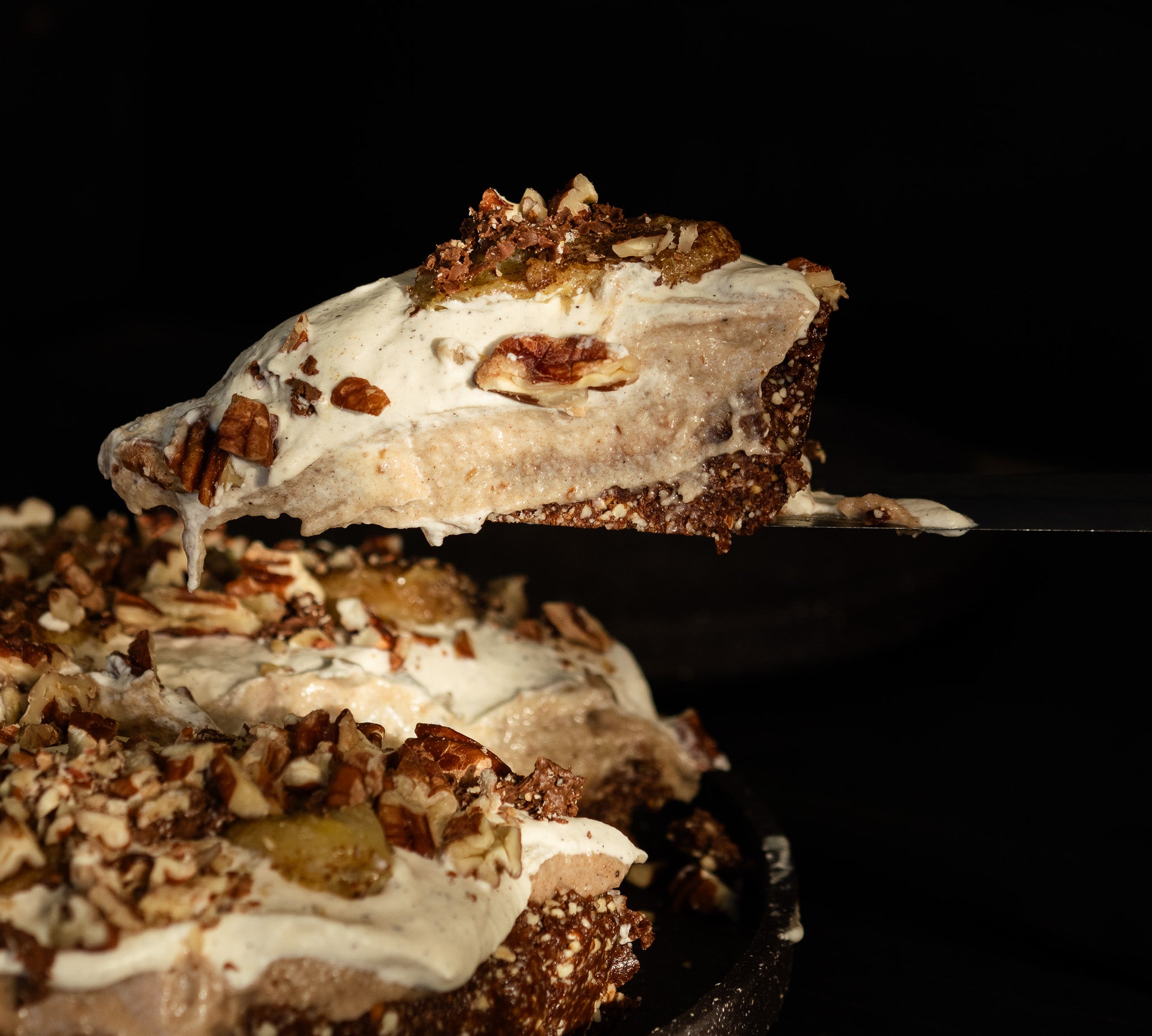 Raw Banoffee Pie
&ndash; Shack Palace