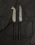 Burnished Cheese & Butter Knife Set