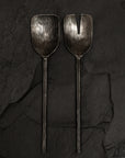 Burnished Salad Servers