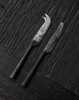 Burnished Cheese & Butter Knife Set Shack Palace