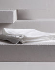 Queen/ King (One Size) / White - Bedouin Minerale Minerale Flat Sheet Shack Palace