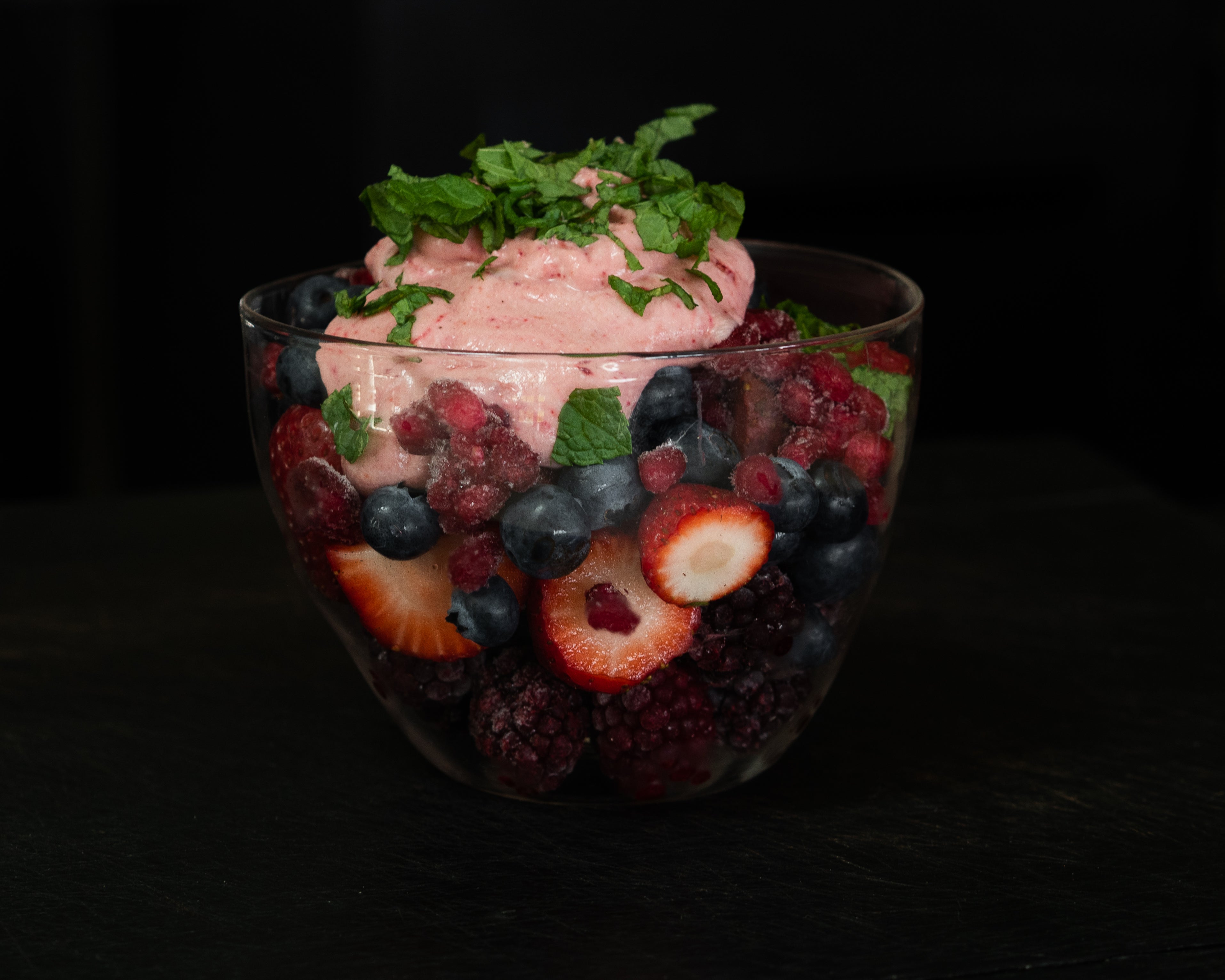 Berries with Vitality Elixir Cream Shack Palace