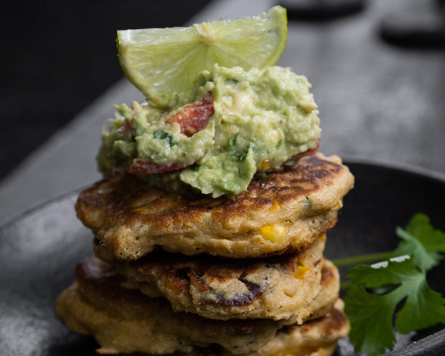 Sweet Corn & Fennel Fritters