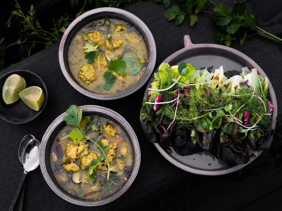 Vietnamese Chicken & Shitake Soup