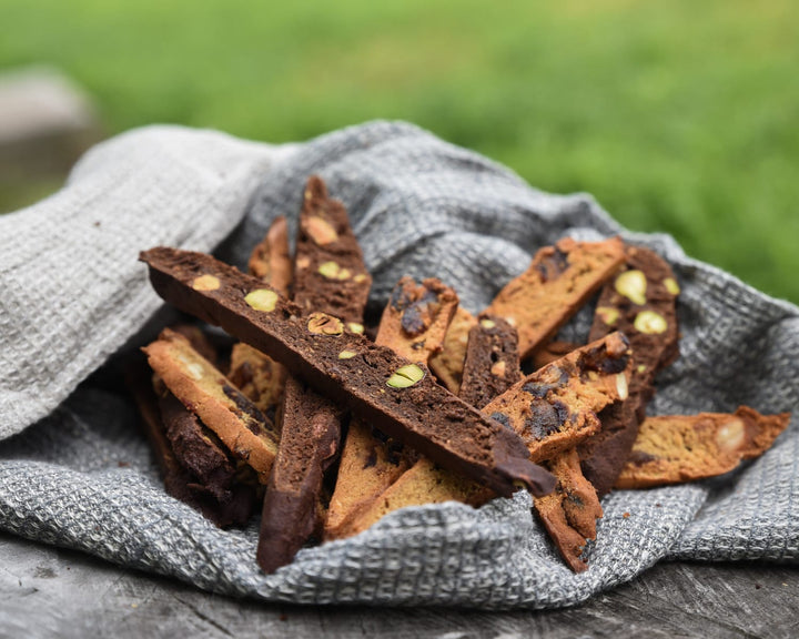 Pecan, Date & Maple Biscotti