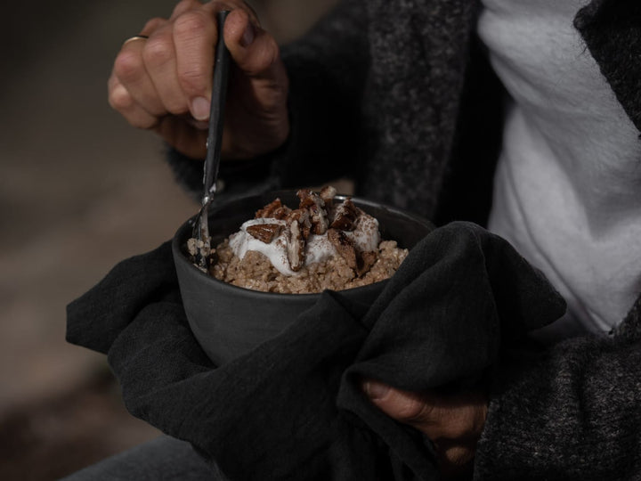 Creamy Apple & Cinnamon Millet Porridge