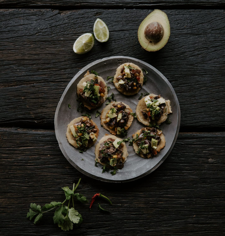 Mini Mexican Mushroom Tortilla