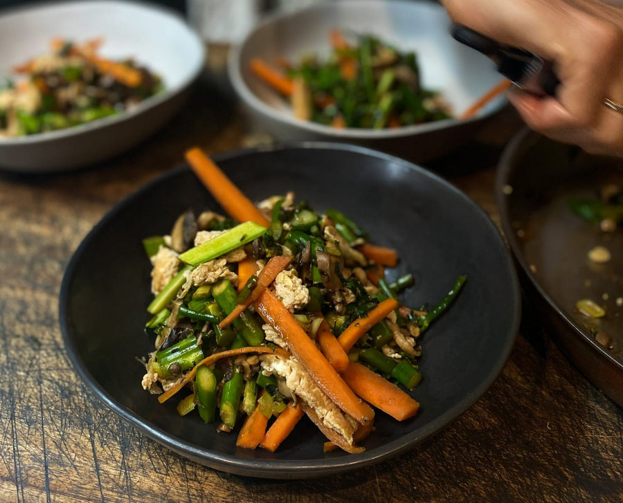 Mixed Mushroom Stir Fry