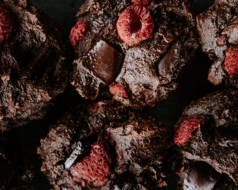 Raspberry Chocolate Chip Muffins