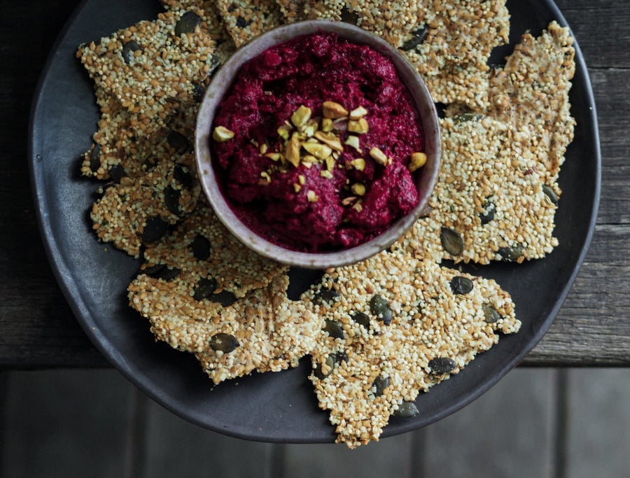 Spicy Seed Crackers