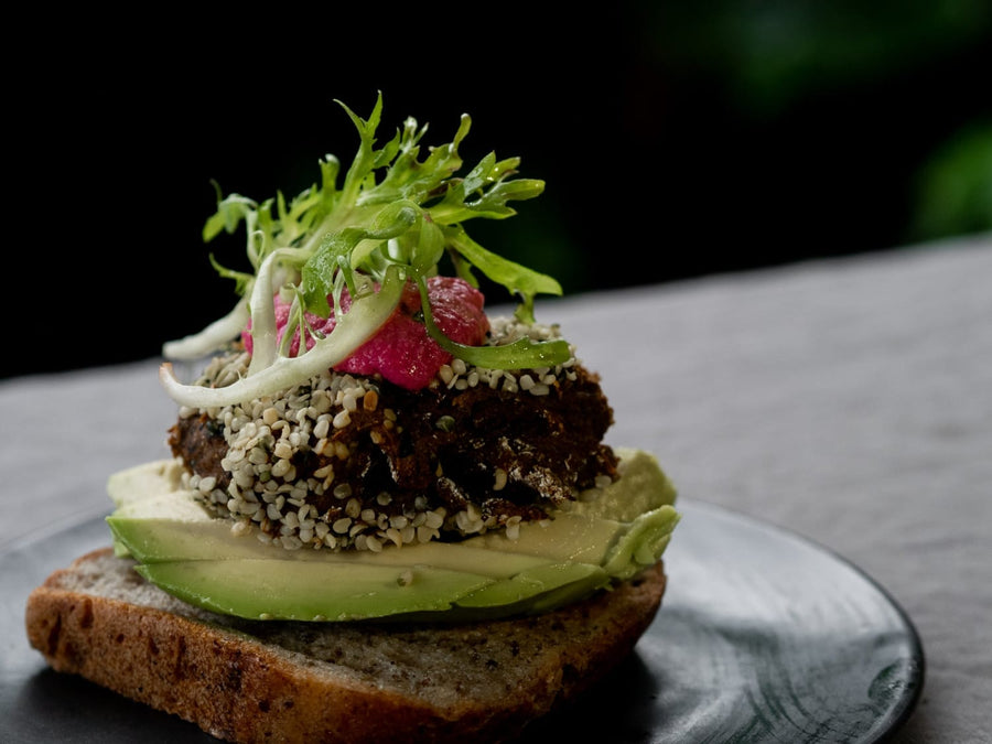 Sweet Potato & Black Bean Burger