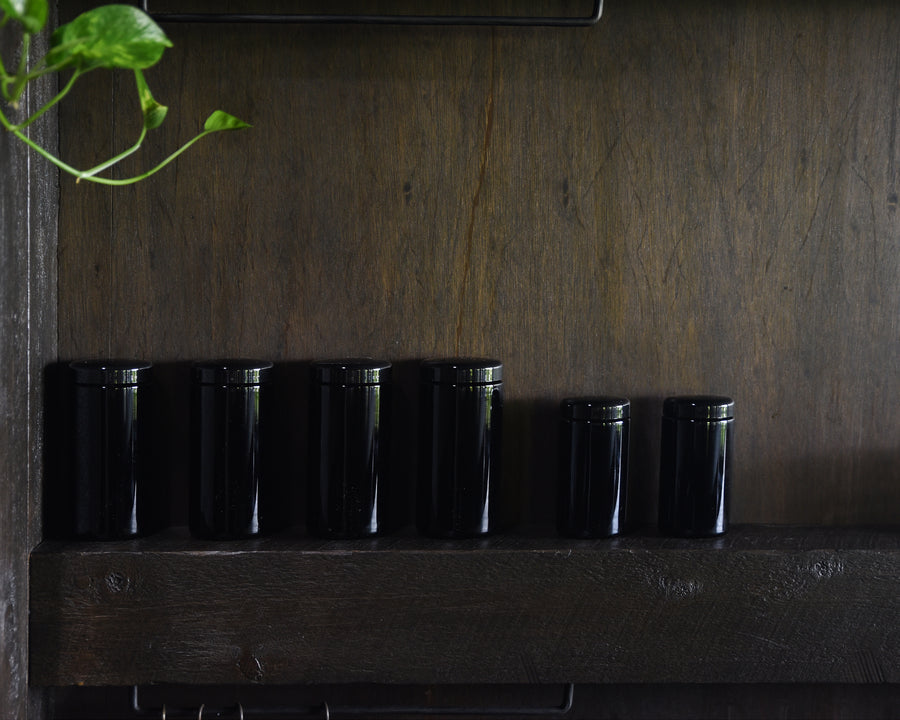 Biophotonic Glass Bottles + Jars