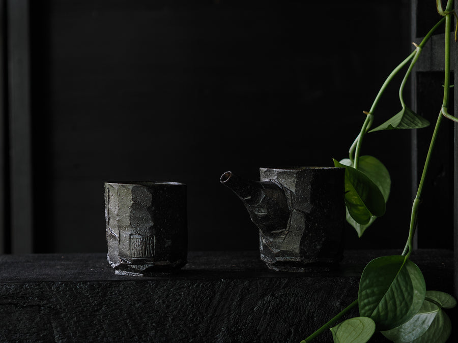 Carved Tea Cup