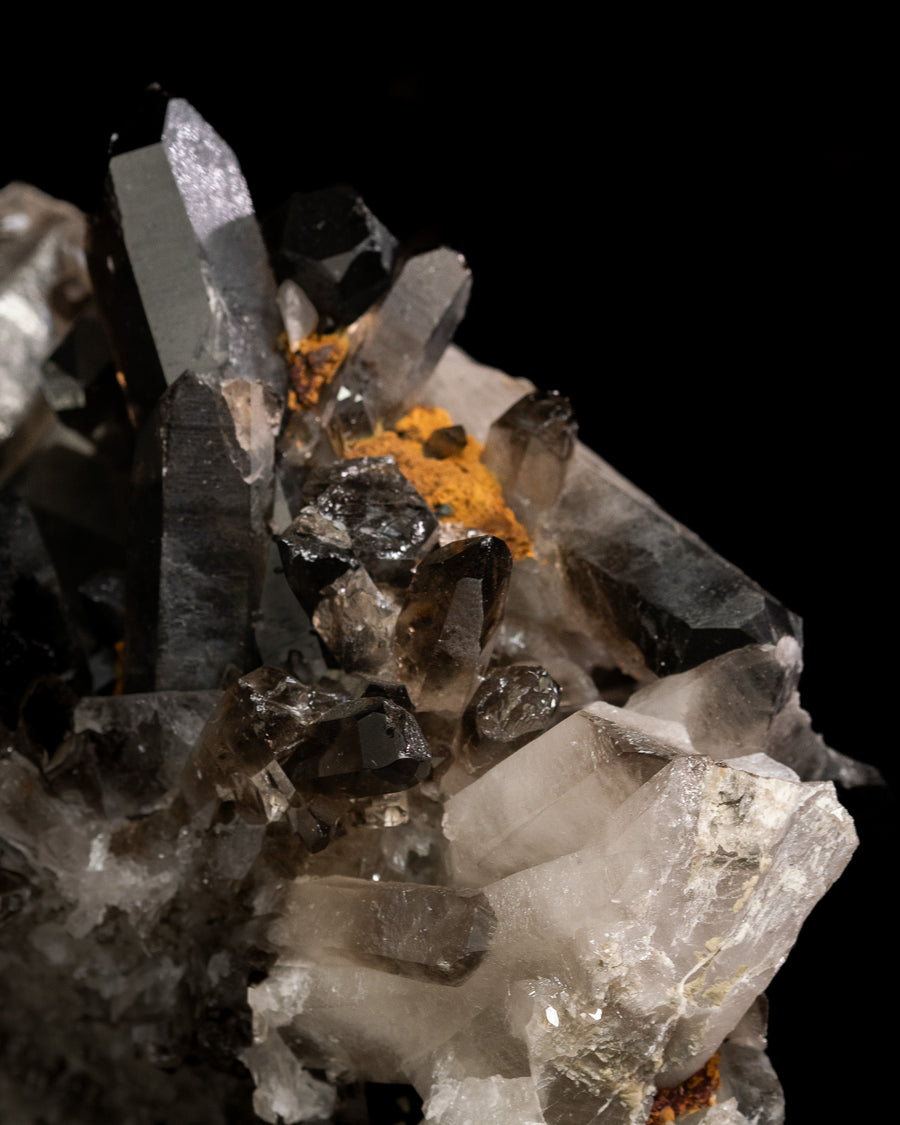 Smoky Quartz Cluster