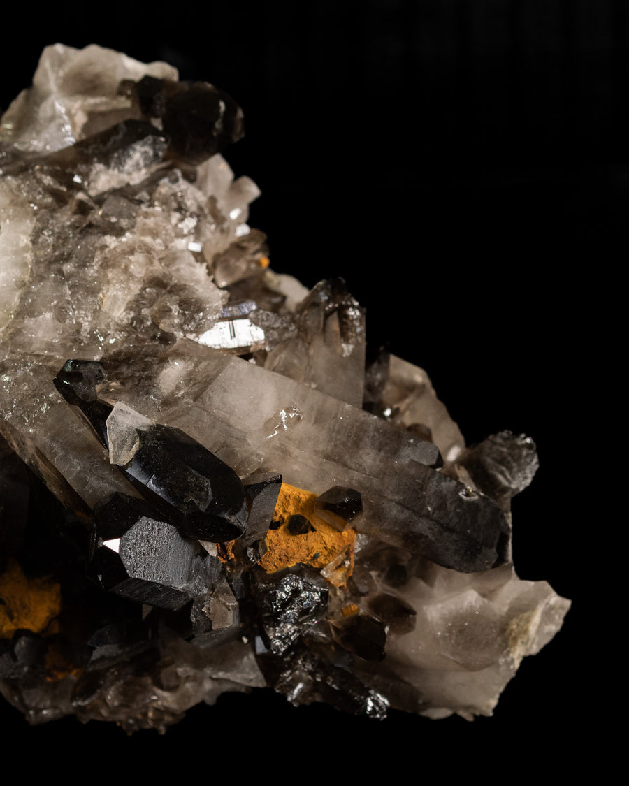 Smoky Quartz Cluster