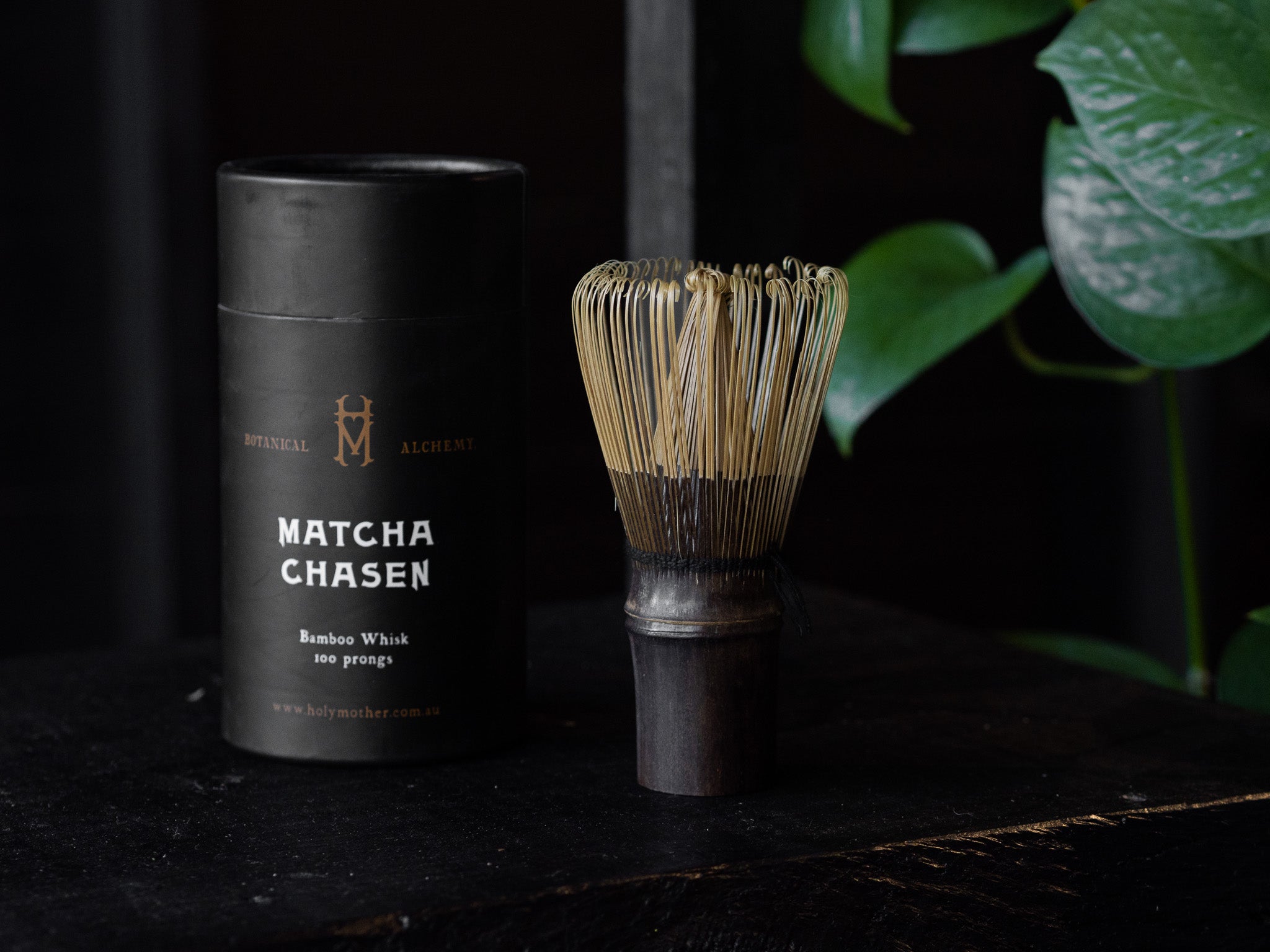 Black Bamboo Matcha Chasen