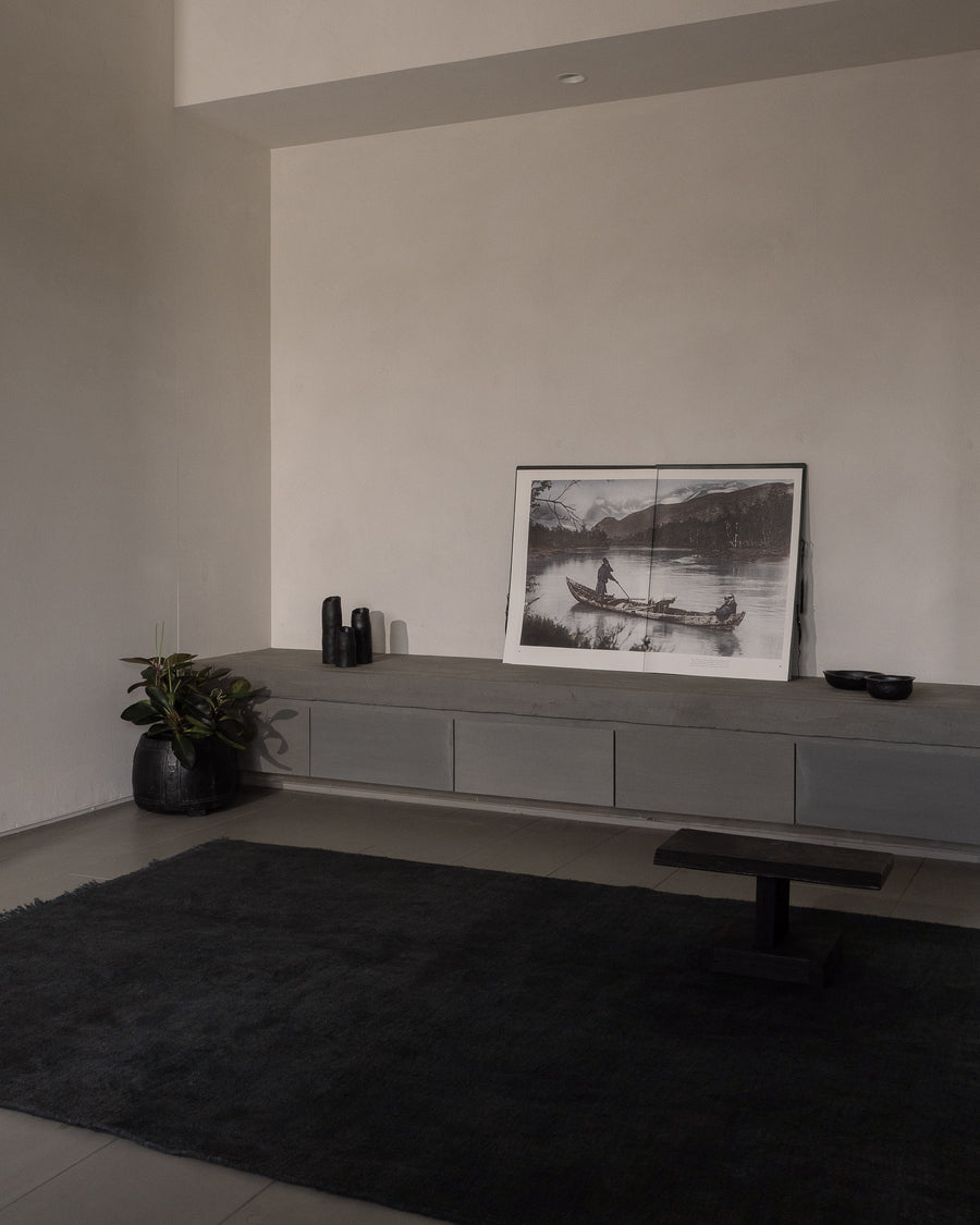 Hemp Rug [Black]