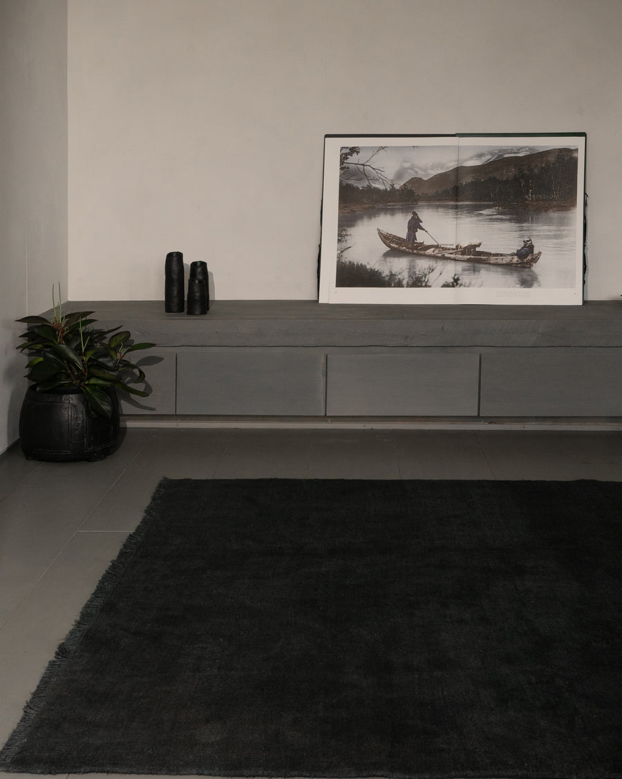Hemp Rug [Black]