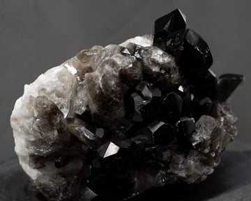 Smoky Quartz Cluster