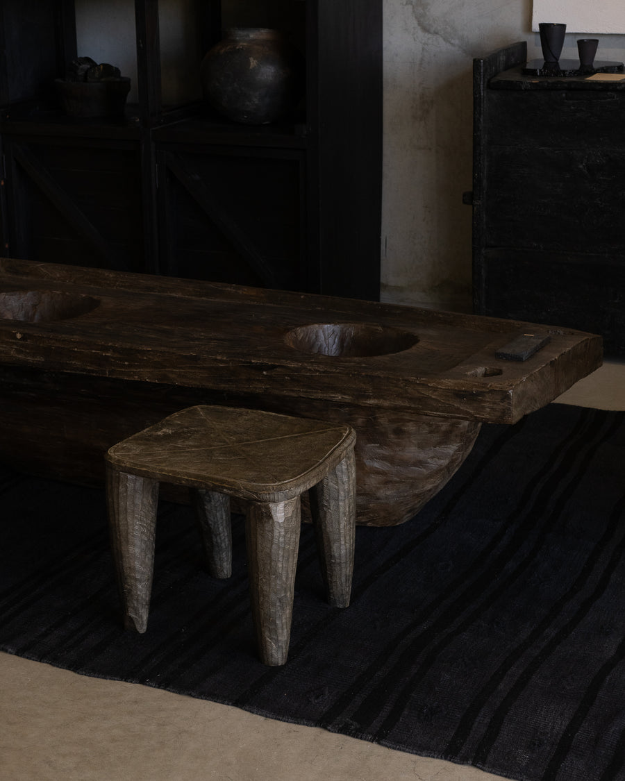 Carved Nupe Stool