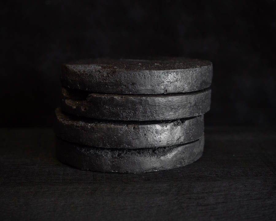 Cylindrical Thick Coasters [Set of 4]