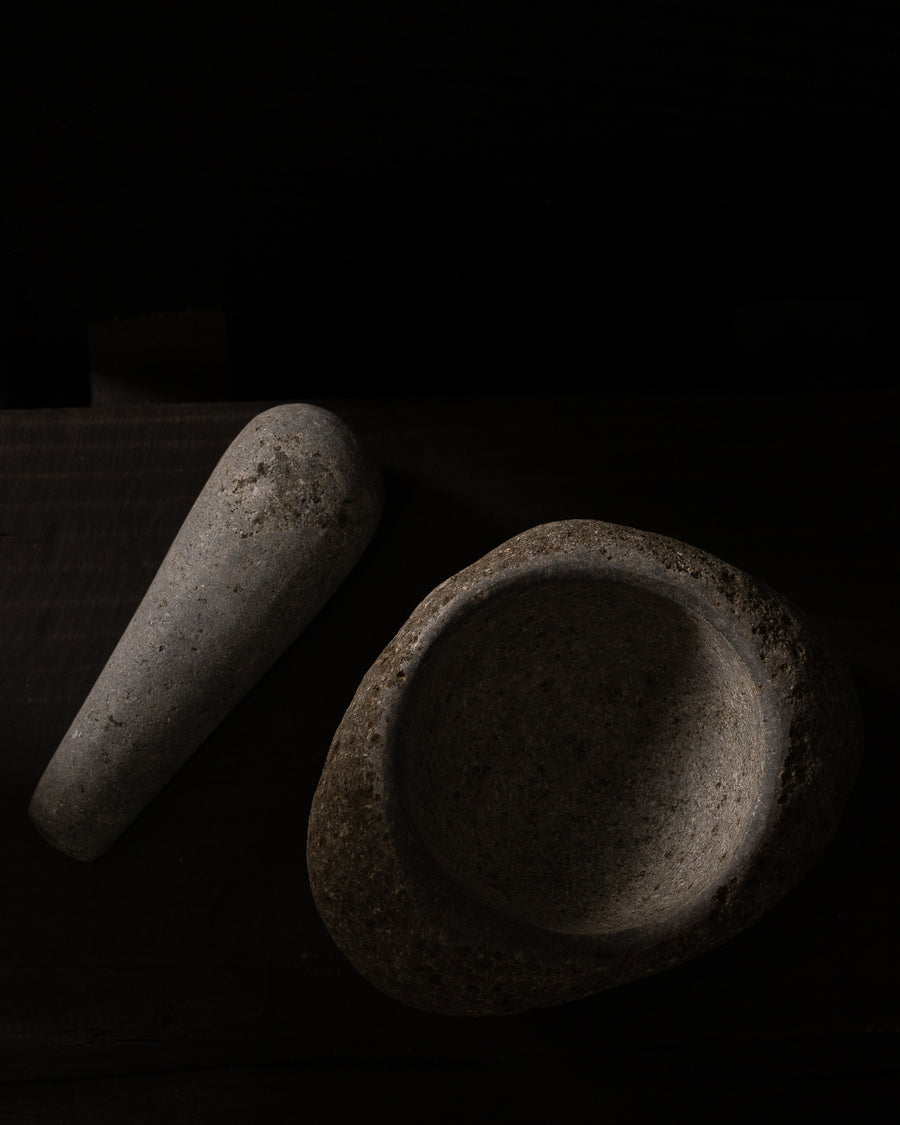 Andesite Mortar & Pestle