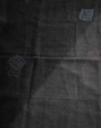 Vintage Black Hemp Rug [197 x 151cm]