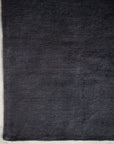 Vintage Black Hemp Rug [244 x 168cm]