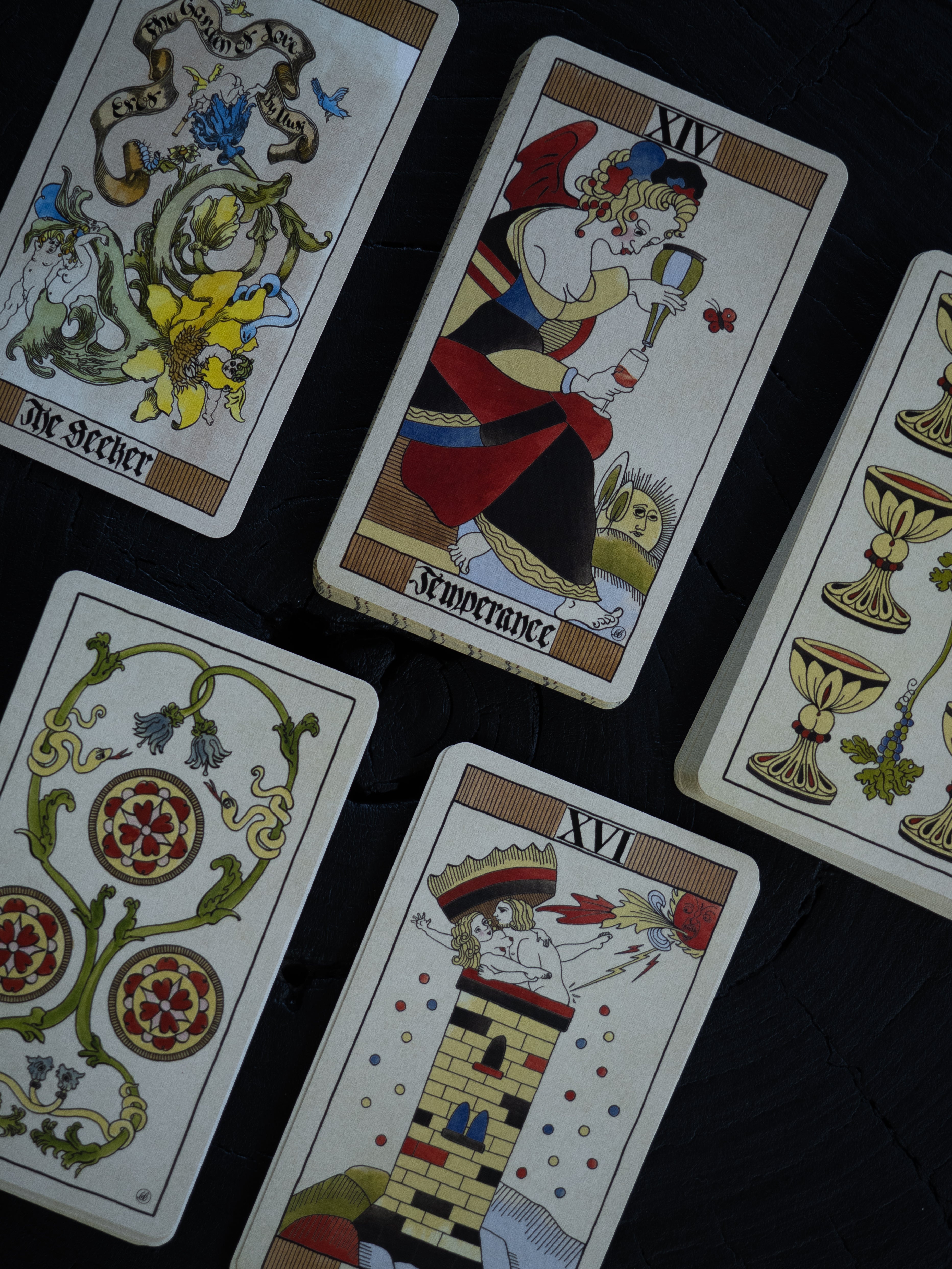 "Eros: The Garden of Love" Tarot Cards