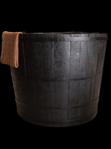 Vintage French Oak Barrel