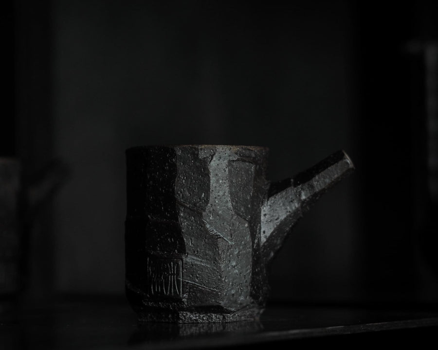 Carved Tea Pourer Shack Palace