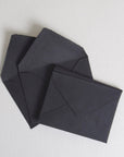 C6 / Black - Deckle Edge Envelope Shack Palace