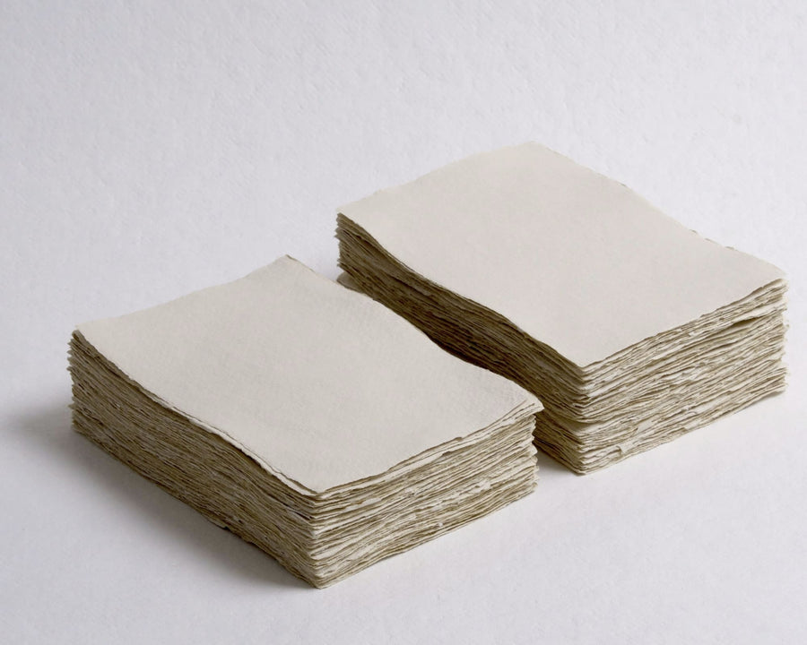 A6 / Sand - Deckle Edge Paper Shack Palace