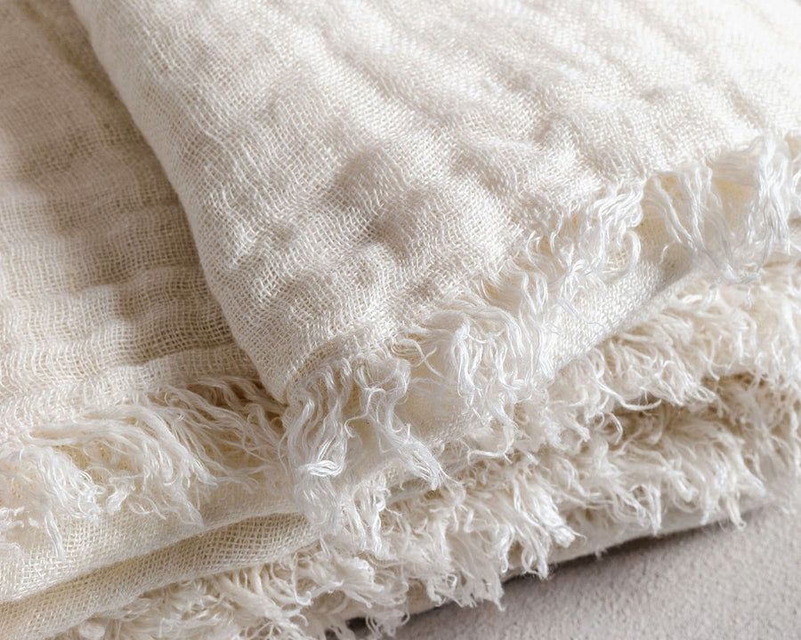 Gauze Linen Throw - Shackpalace Rituals