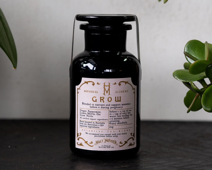 Apothecary Jar - Grow Botanical Tea [For Pregnancy] Shack Palace