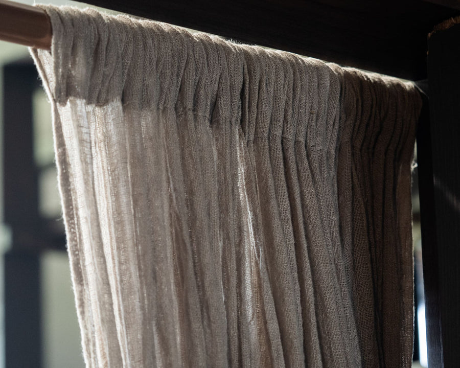 Linen Curtain Panel - Shackpalace Rituals