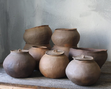 Terracotta Cooking Pot- Round - Shackpalace Rituals