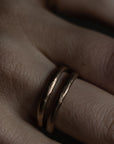 Jewellery Thick Sabi Stacking Ring brass, jewellery, layering, pakariapowell, ring Shack Palace