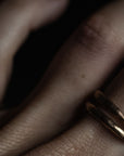 Jewellery Thick Sabi Stacking Ring brass, jewellery, layering, pakariapowell, ring Shack Palace