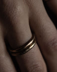 Jewellery Thick Sabi Stacking Ring brass, jewellery, layering, pakariapowell, ring Shack Palace