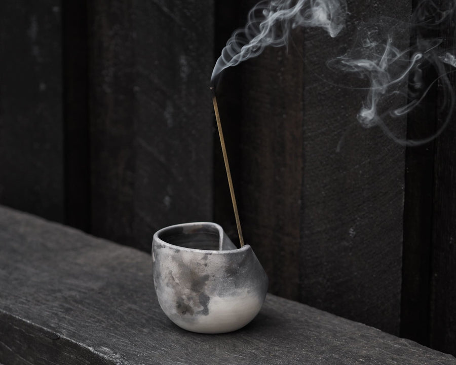 Burning Resin Sagaar Incense Holder Shackpalace Rituals