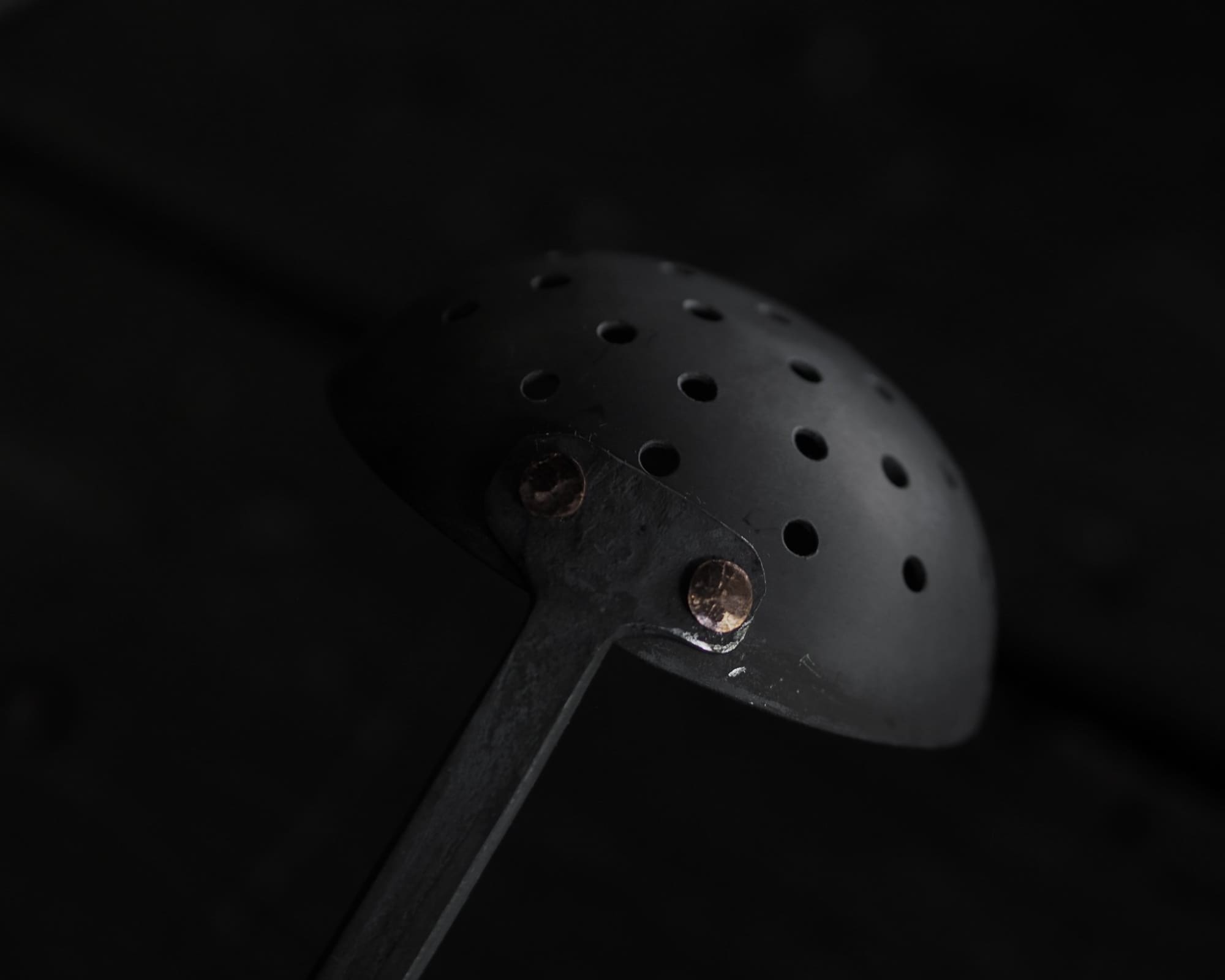 Straining Ladle - Shack Forged Utensils Shackpalace Rituals