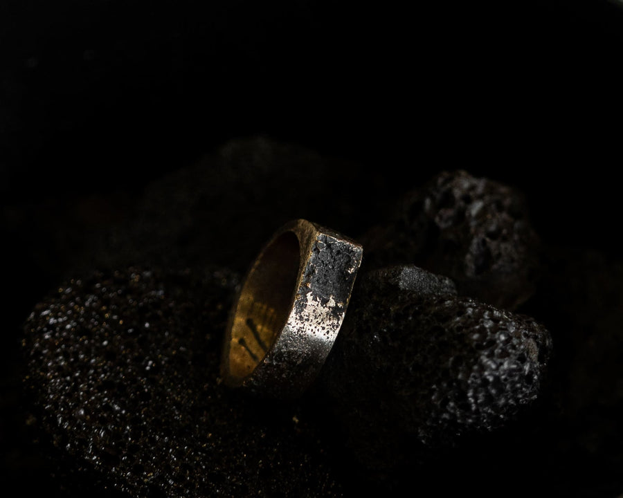 US 9 (18.95mm inside diameter) / Bronze / Slim - Simulation Ring Shack Palace