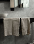 Waffle Linen Bath Towel - Shackpalace Rituals